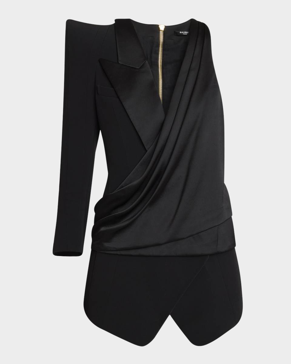 Asymmetric Pagoda Tailored Top